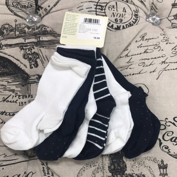 Toddler Tucker+Tate 6-Pack Crew Socks 12-24 MONTHS - Picture 4 of 5